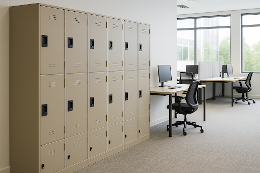 How Lockers Can Optimise Space Management in Companies with High Employee Turnover