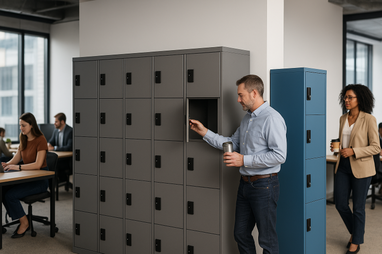 modular vs. individual lockers